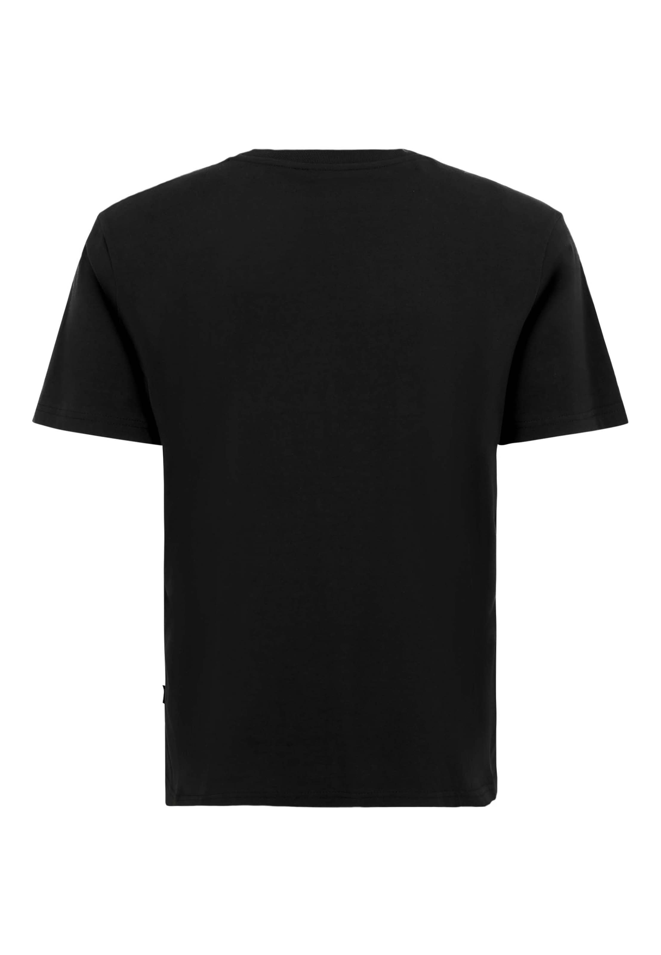 Oldskull Shirt 'Asian Muscle Clash Logo Graphic' in Black