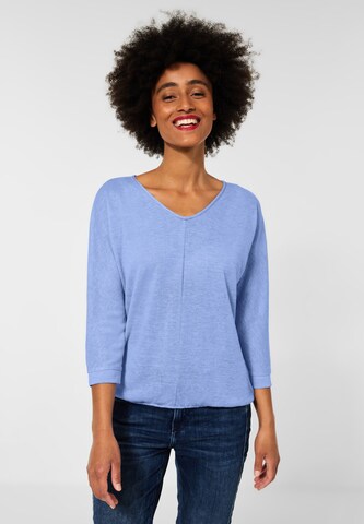 Pull-over STREET ONE en bleu : devant