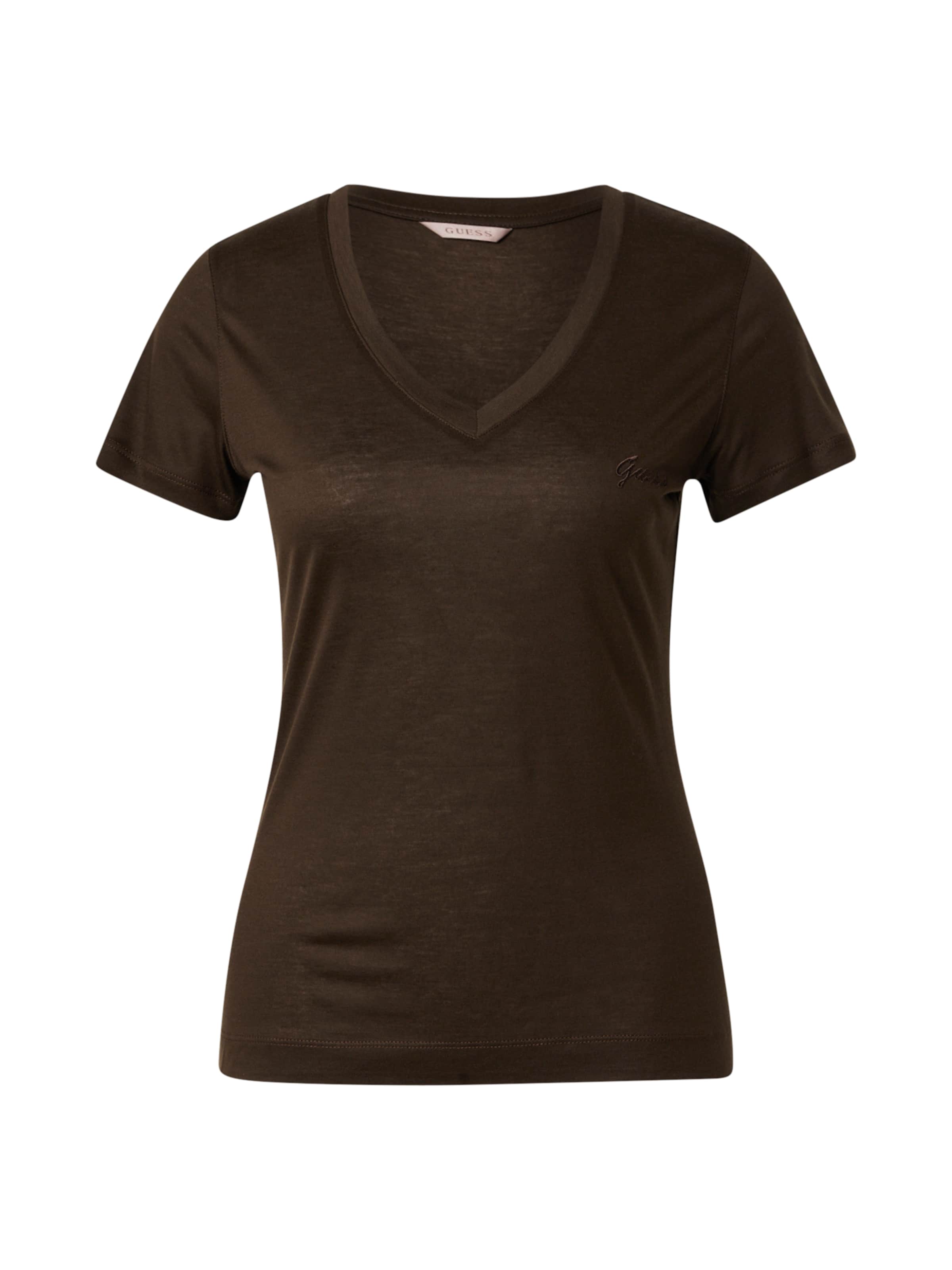 GUESS Shirt in Brown: front