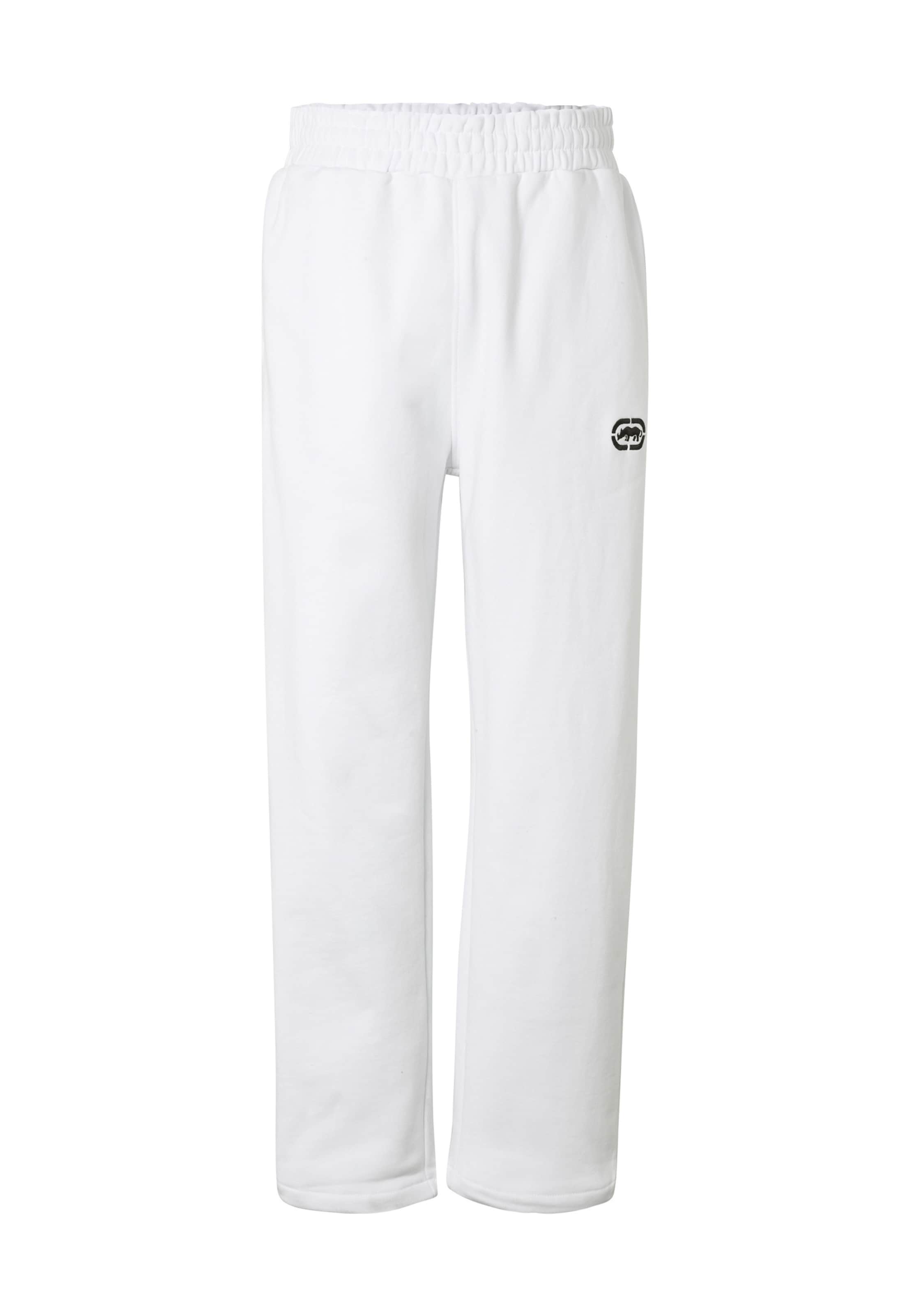 Ecko Unlimited - Calças em branco: frente