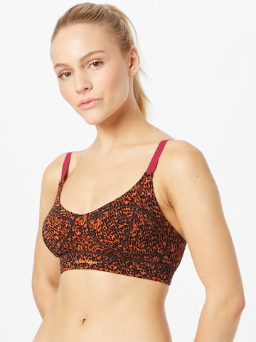 ICEBREAKER Bustier Sports-BH 'Queens' i sort: forside