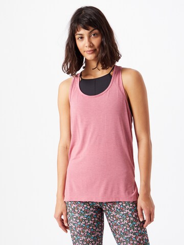 NIKE Sports top in Pink: front