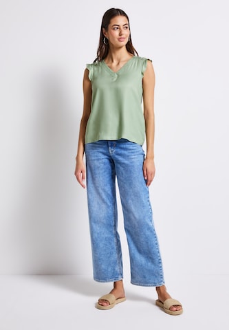 STREET ONE Shirt in Grün