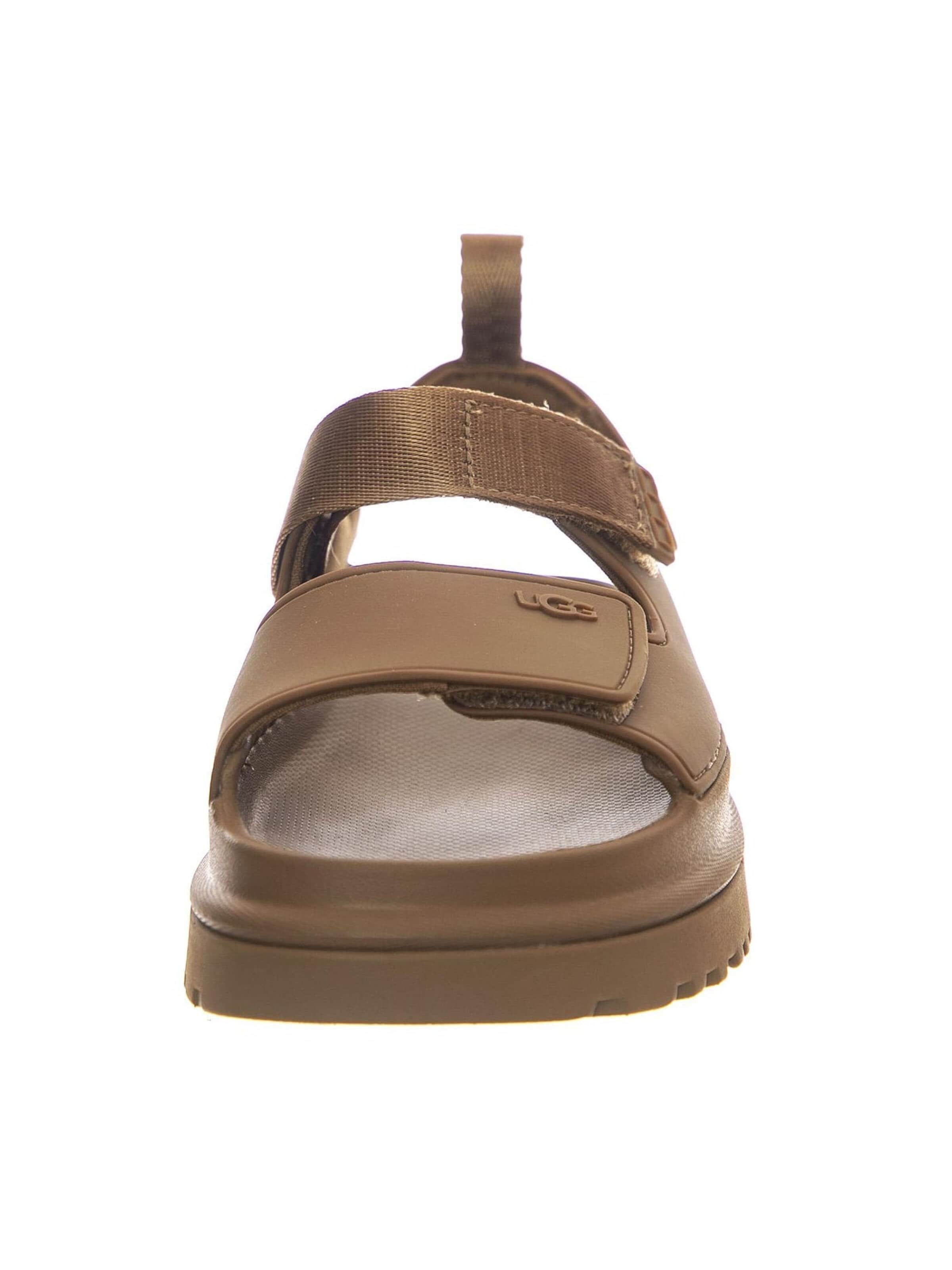 UGG Sandały 'Goldeglow Bison' w kolorze brązowy