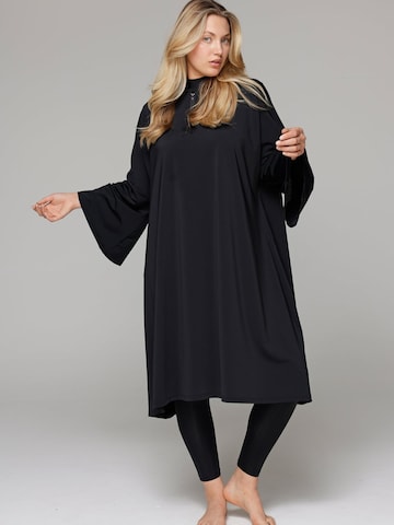 Maillot de bain 'Cover-up' SIYA Swimwear en noir : devant