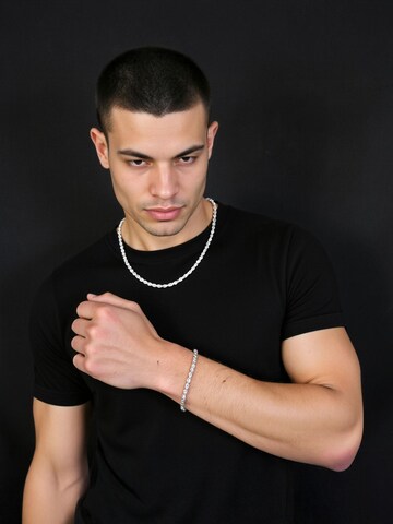 Tony Fein Bracelet 'Kordel' in Silver