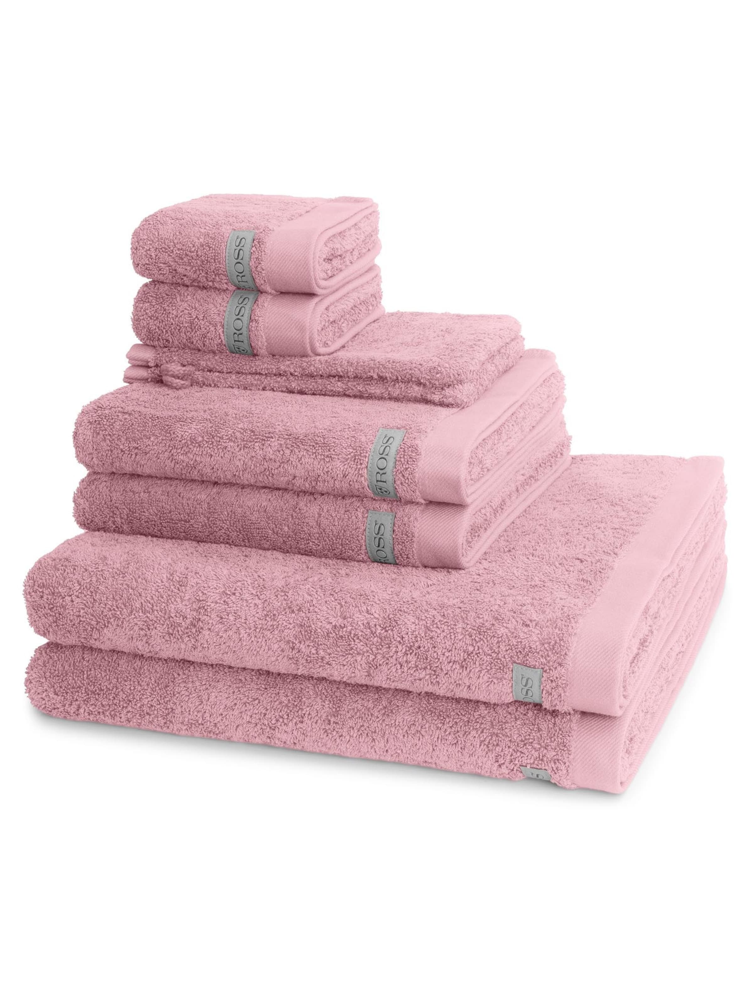 ROSS Handtuch 'Sinfonie'‌ in Pink: Vorderseite