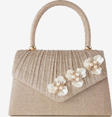 Tomshop24-7 Handbag 'Abendtasche Camellia I, mini' in Gold: front