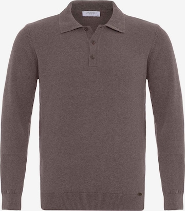 Pull-over Moxx Paris en marron : devant