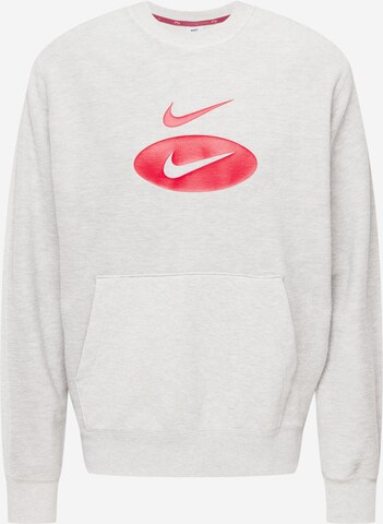 Nike Sportswear Sweatshirt in Grau: predná strana