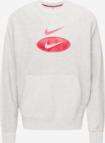 Nike Sportswear Sweatshirt in Grau: predná strana