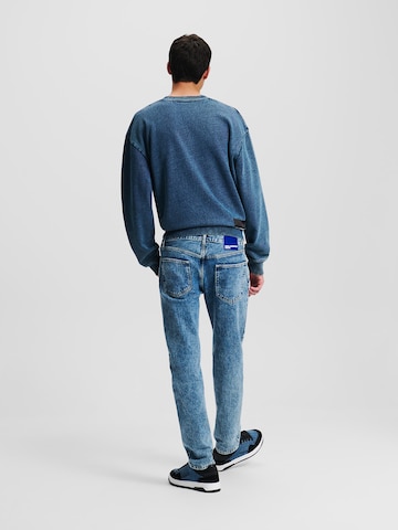 KARL LAGERFELD JEANS Tapered Jeans i blå