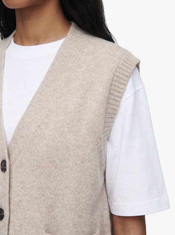 pelēks JDY Adīta veste 'JDYSUPER'