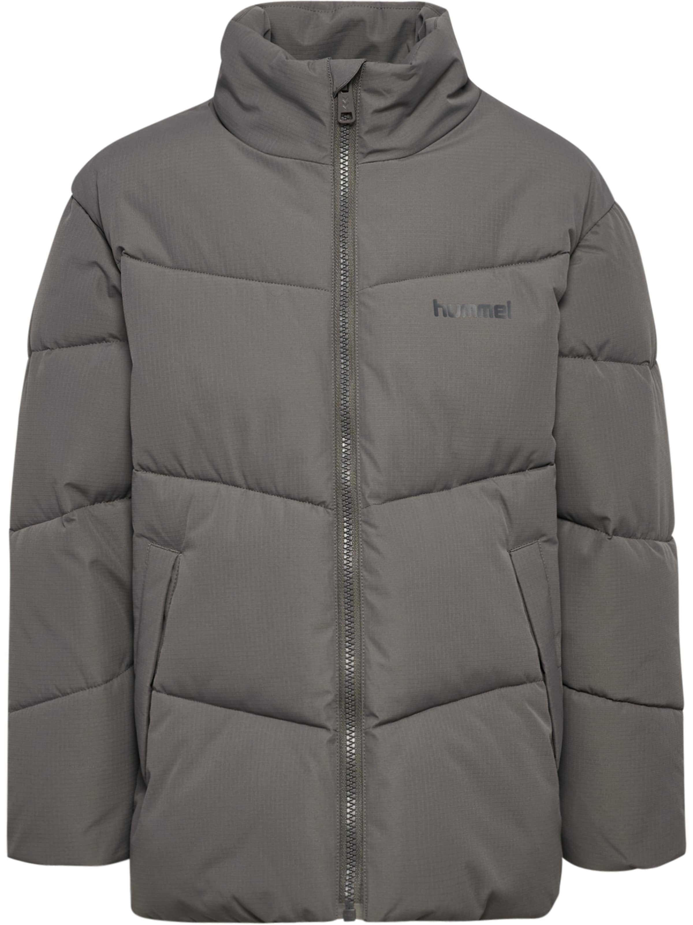 Hummel Winterjas in Grijs: voorkant