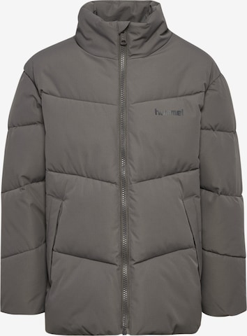 Hummel Winterjas in Grijs: voorkant