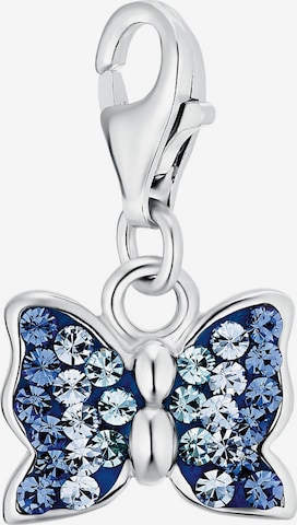 AMOR Pendant 'Schmetterling' in Blue: front