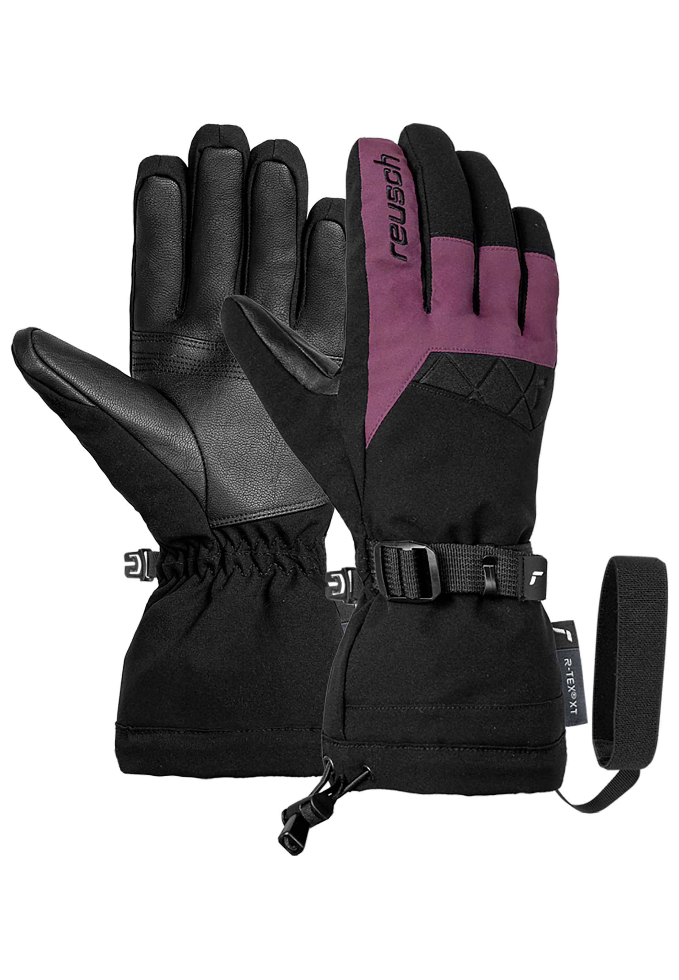 REUSCH Sports gloves 'Couloir R-TEX® XT' in Purple: front