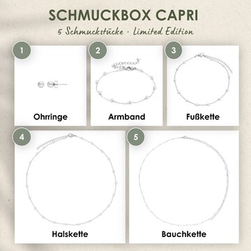 Parure de bijoux 'Capri' Heideman en argent