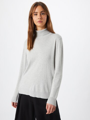 Cream Sweater 'Tammy' in Grey: front