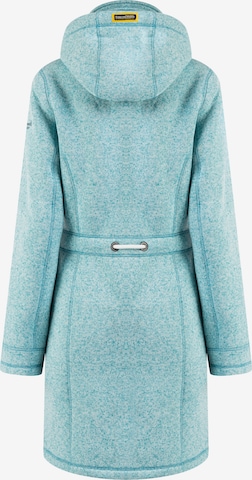 Schmuddelwedda Knitted Coat in Blue