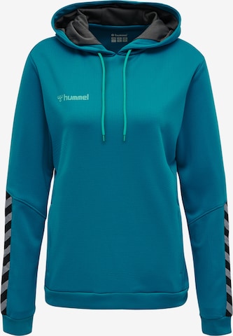 Hummel Athletic Sweatshirt in Blue: front