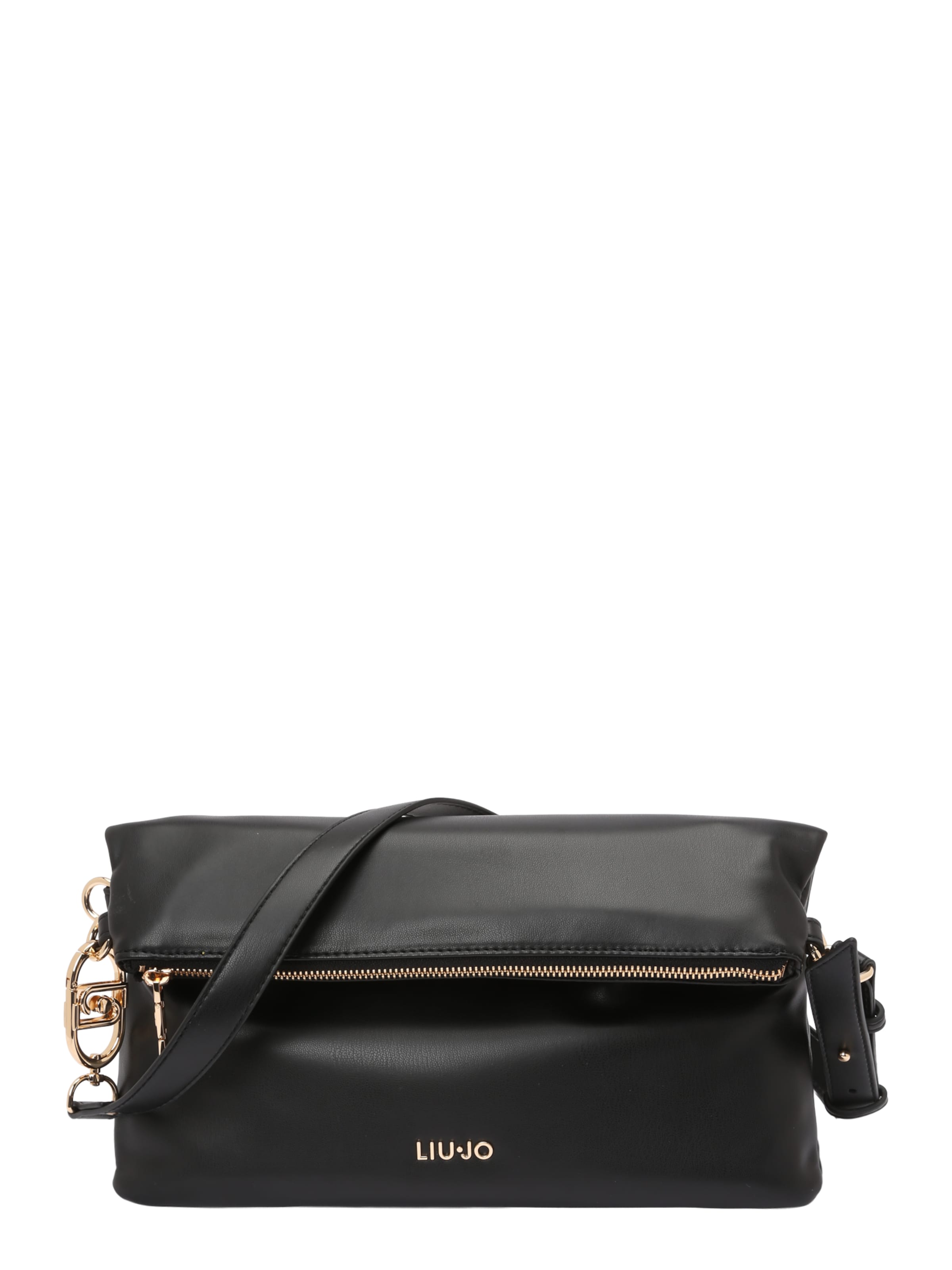 Borsa a tracolla 'ECS' di Liu Jo in nero: frontale
