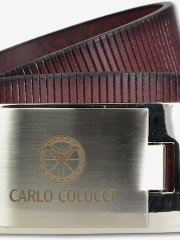 Carlo Colucci Belt 'Cavosi' in Red