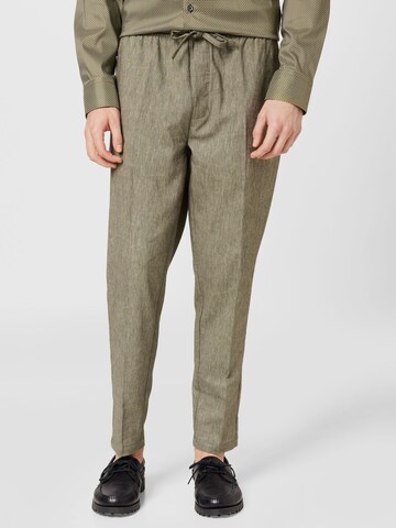 Casual Friday Regular Trousers 'Pilou' in Green: front