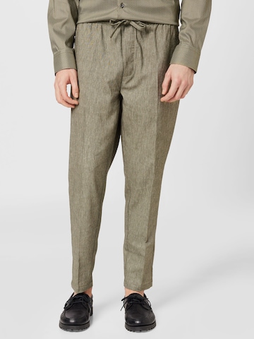 Regular Pantalon 'Pilou' Casual Friday en vert : devant