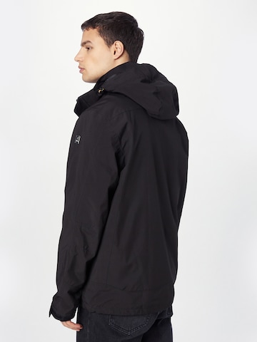 KILLTEC Outdoor jacket 'XENIOS' in Black