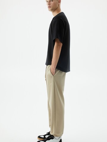 Pull&Bear Tapered Hose in Beige