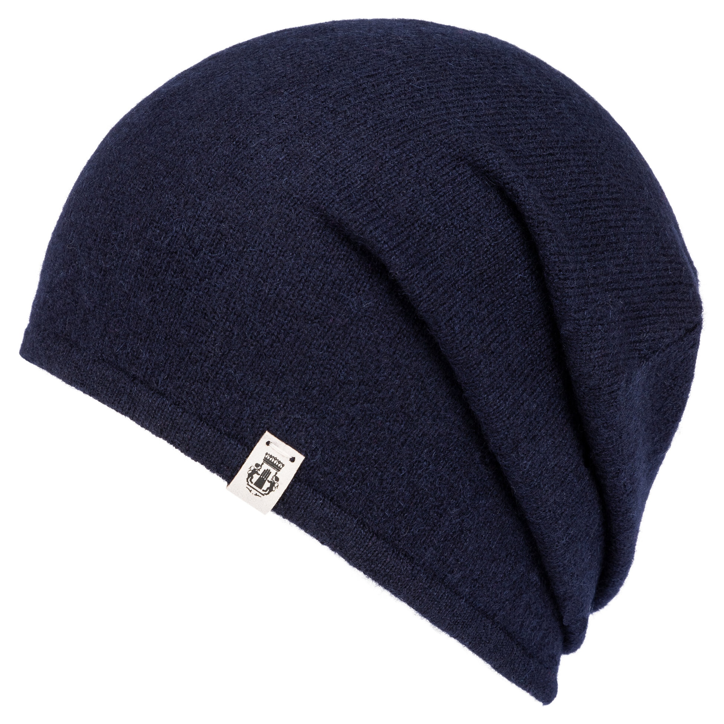Roeckl Beanie Mütze 'BUSINESS CASHMERE' in Blau: Vorderseite