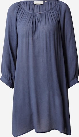 Kaffe Tunic 'Amber' in Blue: front