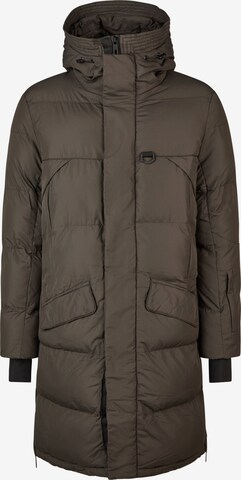 poolman Performance Jacket 'Black Mountain' in Green: front