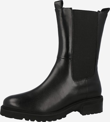 SPM Chelsea boots 'LODA' in Zwart: voorkant