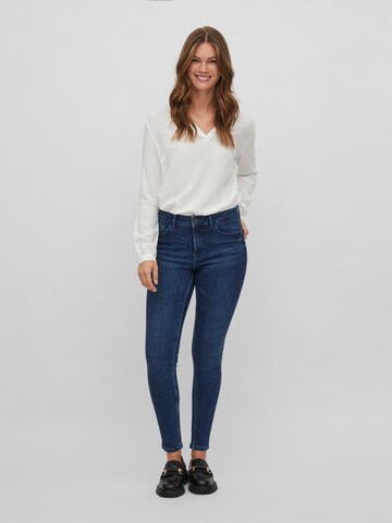 VILA Skinny Jeans i blå