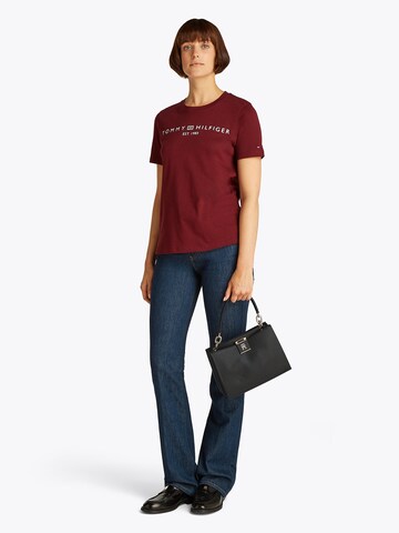 TOMMY HILFIGER Handtasche in Schwarz