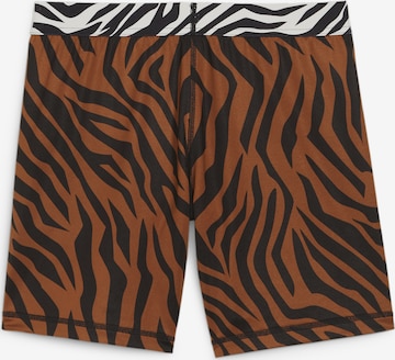 PUMA Skinny Sporthose 'ANIMAL REMIX 5' in Braun