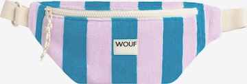 Wouf Gürteltasche in Blau: Vorderseite