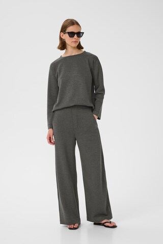 InWear Wide Leg Hose 'Gincette' in Grau