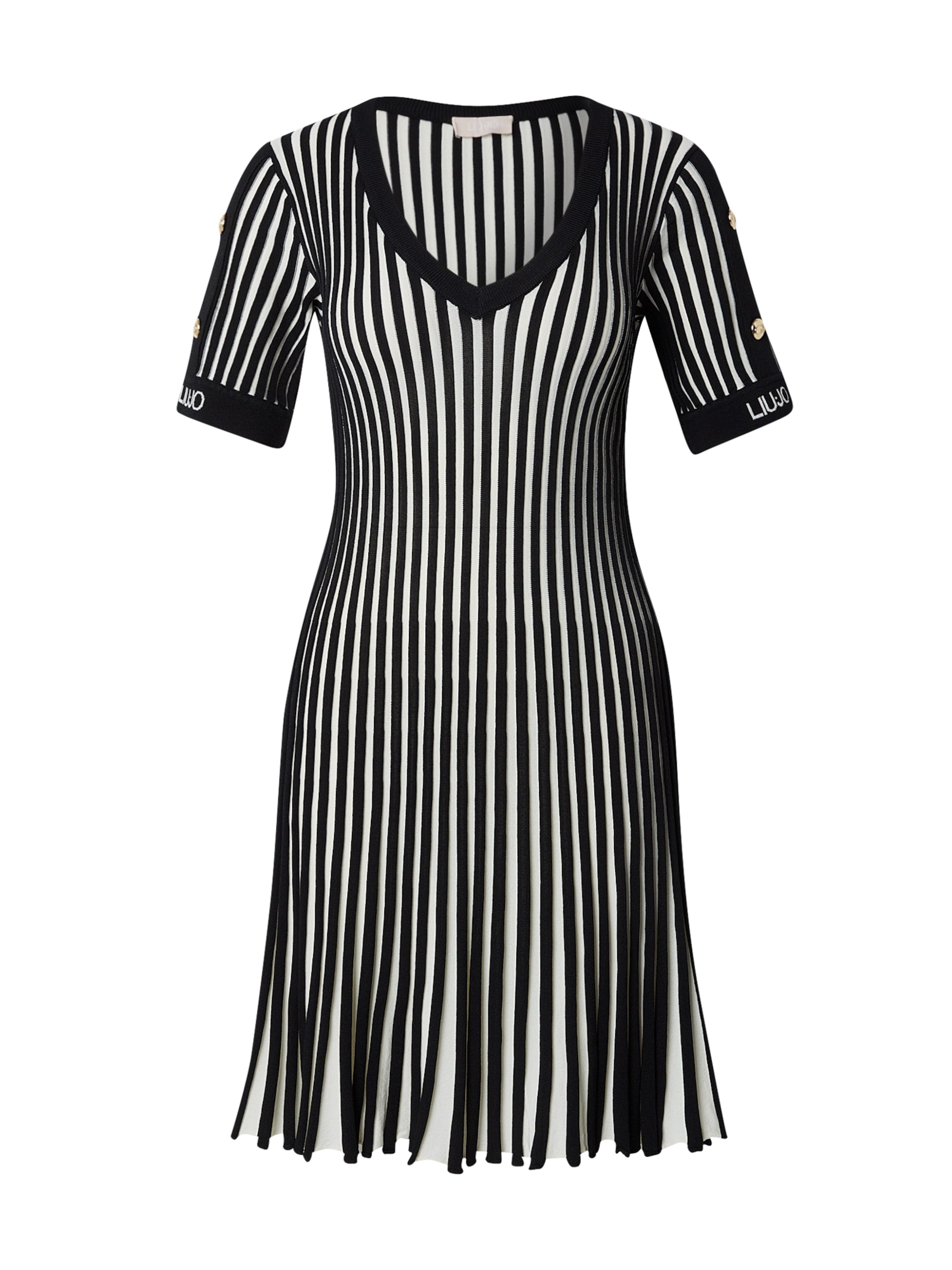 Liu Jo Kleid 'Maglia' in Schwarz: Vorderseite