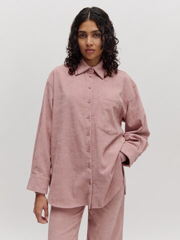 EDITED Bluse 'Aurelie' in Pink: Vorderseite