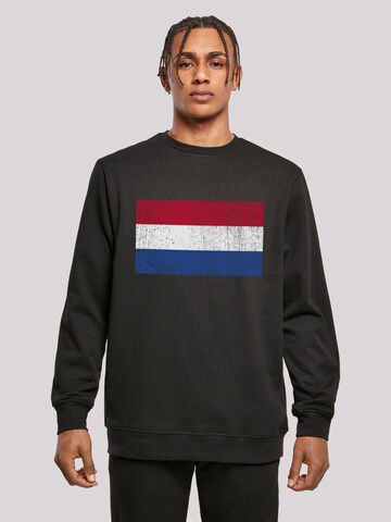 F4NT4STIC Sweatshirt in Black: front