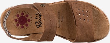 Relife Sandals 'Herich' in Brown