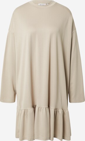 Robe 'Erina' WEEKDAY en beige : devant