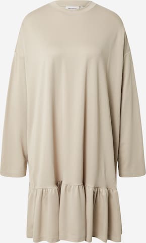 Robe 'Erina' WEEKDAY en beige : devant