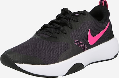 NIKE Sporta apavi 'City Rep', krāsa - naktszils / rozā / melns, Preces skats