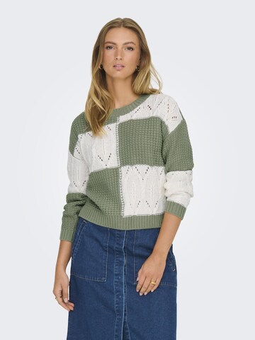 JDY - Jersey 'JDYJUSTY' en verde: frente