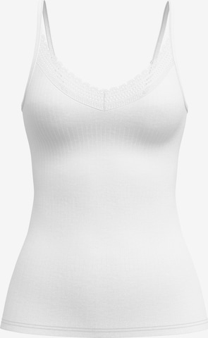 balta CALIDA Apatiniai marškinėliai: priekis