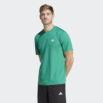 ADIDAS PERFORMANCE Performance Shirt 'Train Essentials' in Green: front